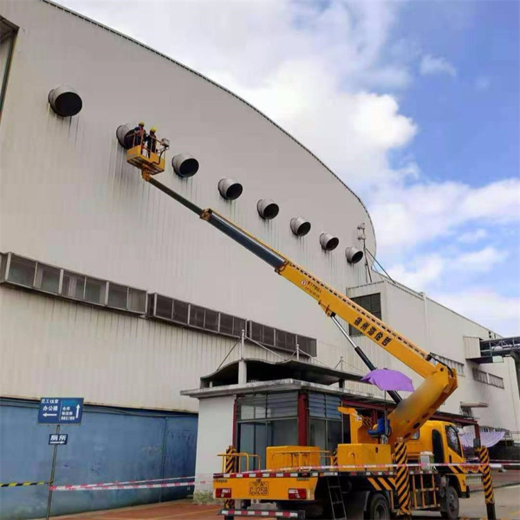 叶县高空作业车出租服务：专业广告牌安装解决方案